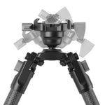 Vanguard EQ-Precision 1ARCA Carbon Gun Bipod w/ Arca Quick-Release System and 360-Degree Ball Head