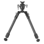 Vanguard EQ-Precision 2QS C Carbon Gun Bipod w/ Ball Head & Quick-Release Pic Rail Adapter