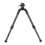 Vanguard Equalizer 2ARCA C Carbon Fiber Shooting Bipod | ARCA-Compatible Hunting Bipod