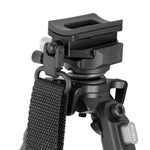Vanguard Equalizer 3ARCA C Carbon Fiber Shooting Bipod | ARCA-Compatible Hunting Bipod for Prone, Sitting, Kneeling