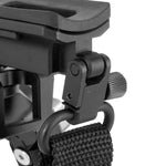 Vanguard Equalizer 3QS A Aluminum Gun Bipod with Quick-Release Pic Rail Adapter – Extended Height Shooting Support (12.5–26.5