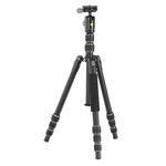 VEO 3 GO 204AB (Gen 2) Aluminum Travel-Size Camera & Video Tripod w/ Ball Head