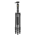 VEO 3 GO 204AB (Gen 2) Aluminum Travel-Size Camera & Video Tripod w/ Ball Head