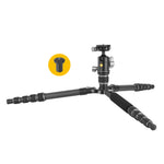 VEO 3 GO 235CB (Gen 2) Carbon Fiber Travel-Size Camera Tripod w/ Ball Head