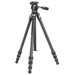 VEO 5 234CO26 Carbon Fiber Outdoor Tripod w/ Pan Head for Scopes, Optics, and Cameras