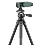 VEO 5 264AO28 Aluminum Outdoor Tripod w/ Pan Head for Scopes, Optics, and Cameras