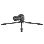 VEO 5 264CB-160S Carbon Tripod w/ Dual-Axis Head for Cameras & Smartphones