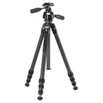 VEO 5 264CPS-38 Full-Size Carbon Tripod w/ Multi-Action Pan Head