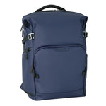 Vanguard VEO Lite B25L Camera & Everyday Backpack (Navy) – Fits Full-Frame Camera with 70–200mm Attached + 3–4 Lenses, 16