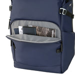 Vanguard VEO Lite B30L Camera & Everyday Backpack (Navy) – Fits Full-Frame Camera with 70–200mm Attached + 4 Lenses, 16