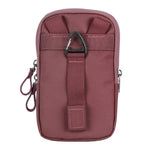 Vanguard VEO Metro SP Smartphone Pouch (Magenta) – Fits Large Smartphones (Including iPhone 16/17 Pro Max), Dual Padded Compartments, Removable Strap, Weather-Resistant Design