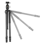 VEO 3 303CB Carbon Fiber Camera Tripod w/ Dual-Axis Ball Head